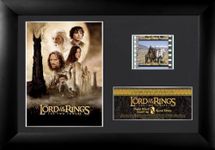 Trend Setters – Lord of The Rings – The Two Towers – 20th Anniversary – FilmCells 7” x 5” MiniCell Desktop Presentation – Feature 35 mm Film Clip w/Easel Stand – Officially Licensed Movie Collectible