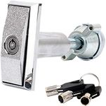 KIKEEP Universal Replacement T-Handle Vending Machine Lock with Keys (Long)