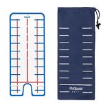 GoSports Golf Putting Alignment Mirror Guide - Putt Like the Pros (Choose Between Standard and XL Mirror Training Aids)