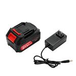 21v Lithium Battery - 4.0 Ah Battery with Charger Adapter Led Indicator Compatible with Leaf Blower by SHINTYOOL