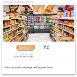 Spencer’s Retail E-Gift Card