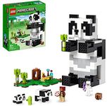 LEGO® Minecraft® The Panda Haven 21245 Building Toy Set; Fun, Brick-Built House That Looks and Moves Like a Panda, Plus Characters and Accessories from The Popular Video Game; for Kids Aged 8+