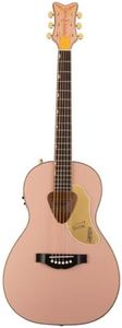 Gretsch G5021E Rancher Penguin Parlor Acoustic-electric Guitar - Shell Pink