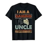 Gaming Uncle Funny Birthday and Christmas Matching Gamer T-Shirt