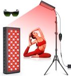 Astarexin Red Light Therapy Lamp: Red Light Therapy for Face Infrared Light Therapy Device with Stand 75 LEDs Red Light Therapy for Body 660nm Red Light Therapy 850nm Infrared Light Device