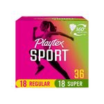 Playtex Sport Tampon Multipack, Unscented, 36 Count by Playtex Family Care, Inc.