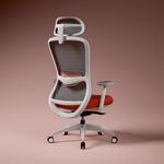 Green Soul Galaxy Office Chair | Design-Led Chair with Ergonomic Precision | Intelli-Adapt Recline | Premium Wired Mesh | Adjustable Seat Depth and Lumbar | 4D Armrest | 5 Year Warranty (Salmon Pink)