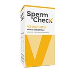 Check Vasectomy Home Test Kit - Check Count Post Vasectomy - 2 Pack - Easy to Read, Private - 98% Accuracy - FSA HSA Eligible - FDA Cleared