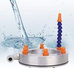 Diameter 100mm Engraving Machine Water Spraying Ring with 10mm Outer Diameter Water Pipe for CNC Lathe Milling Drill Engraving Machine