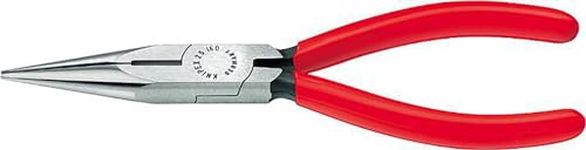 Knipex Needle Nose Pliers (Radio Pliers) Black Atramented with Plastic Coated 160 mm