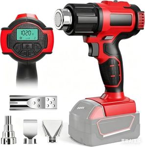 Cordless Heat Gun for Milwaukee 18V Battery, Portable Battery Powered Soldering Heat Gun, Mini Hot Air Gun for Crafting, Rechargeable Heating Gun Shrink Tubing Resin