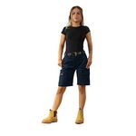 SITE KING Womens Cargo Work Shorts (Navy, 6)