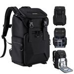 K&F Concept Camera Backpack, Hard Shell Camera Bag