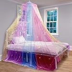 Bollepo Bed Canopy for Girls with G