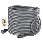 DANCINGBOAR 10M Super Flexible Pressure Washer Replacement Hose, 3600 PSI M22 14mm Thread Female Kink Resistant Jet Wash Power Washer Extension Hose Pipe for High Pressure Accessory Car Cleaning