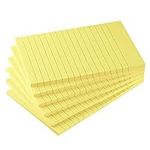 Early Buy 6 Pads Lined Sticky Notes