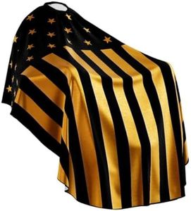 Professional Barber Cape - Antistatic Hair Cutting Cape Salon Quality Styling Cape for Hairdressers and Barbers - Snap colar (Snap Collor)