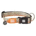 Max & Molly Smart ID Dog Collar with Gotcha! QR Safety Tag and Custom Pet Profile, Soft Padded Neoprene, Waterproof, Mosiac Medium