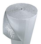 US Energy Products NASATECH 48" x 125' Single Bubble White Reflective Foil Insulation Vapor Barrier