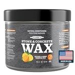 CLARK'S Soapstone and Concrete Sealer (Wax) - Large 32 ounce - Natural Beeswax and Carnauba Wax - Countertop size for Soap Stone - Slate - Concrete