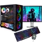 Veno Scorp GAMING PC BUNDLE Intel Core i7 2600 16GB Ram 256GB SSD + 1TB HDD GTX 1650 4GB Windows 10 Gaming PC USB 3.0 NeonZilla 4 X ARGB Gaming Case