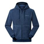 Berghaus Men's Prism Polartec Interactive Fleece Jacket | Added Warmth | Smart Fit | Durable Design, Dusk, XL