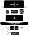 Maglock Complete Magnetic Forced Fresh Air Helmet Coupling System Safe Quick Connect and Detach with Keychain