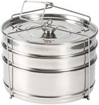 3 Tier Stackable Steamer Insert Pan