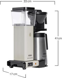 Moccamaster KBGT Coffee Maker 1.25L – Thermal Carafe Brewer