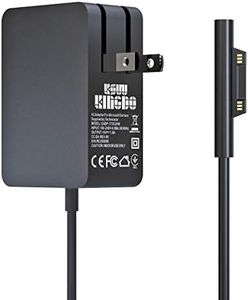 Surface Go Charger,Surface Laptop Power Supply Adapter 24W 15V 1.6A Charger for Surface Go/Go 2/Go 3 Surface Pro 4 Surface Pro 3 Core m3 Surface Pro 2017 Core m3 Surface Laptop Core m3 Travel Case