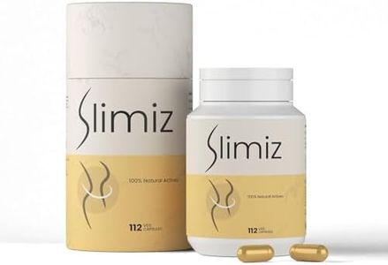 Slimiz Weight Management Capsules | Ayurvedic Supplement Infused with Guggulu & Green Tea Extracts | For Men and Women (112x1 Pack)