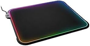 SteelSeries QcK Gaming Surface - Medium RGB Prism Cloth - Optimized For Gaming Sensors