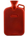 Peterpan Hot Water Bottle with Cover,Extra Large Extra Thick Hot Water Bag, Thicker Higher Quality Rubber for Better Insulation, BPA & Phthalates Free, Holds 90 Fl Oz, Red