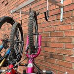 Vertical 6 Cycle Rack/Bike Rack by Bison Products