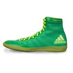 adidas Adizero Varner Wrestling Shoes Flash Lime/Solar Yellow Size 15