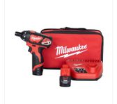 Milwaukee 2401-20 M12 12-Volt Lithium-Ion Cordless 1/4 in. Hex Screwdriver (Tool-Only)