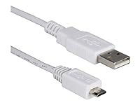 QVS USB Cable - 3.Ft - White (USB1M