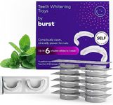 BURST Teeth Whitening Kit - Sensitive Teeth Friendly - 7 Treatments with 12.5% Hydrogen Peroxide - Results in 15 Min. + Up to 6 Shades Whiter in 1 Week - Teeth Whitener with Prefilled Gel Trays