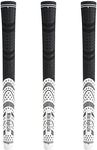 Mile High Life | Avid Golf Club Grips | 3, 13 Pc Set Bundle Golf Grips | Multi-Compound Rubber Golf Grip | Standard Midsize Jumbo(White-3 Packs,Jumbo)
