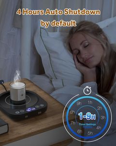 Smart Coffee Mug Warmer – Electric Desktop Cup Heater