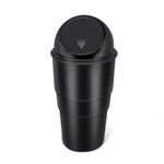 RADIANT Car Dustbin | Dustbin For Car | Car Trash Bin | Car Bin | Car Trash Can | Car Bin Trash | Mini Car Trash Bin | Portable Trash Can For Car, Home, Office (Black)