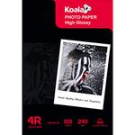 KOALA Inkjet Photo Paper 6x4 '' 10x15 cm Glossy 100 Sheets 240 GSM for Canon Hp Epson Inkjet Printer