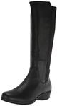 Propet Women's West Knee High Boot, Black, 8