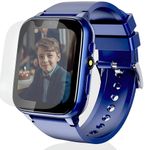 iCHOMKE Smart Watch for Kids, Girls Boys Smartwatch with 26 Games Camera Video Recorder and Player, Pedometer Calendar Flashlight, Audio Book etc., Gifts for 4-12 Years Children (Blue)