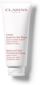 Clarins Hand & Nail Treatment Cream 100ml | Nourishing Moisturiser for Dry Hands & Strengthening Nails | Anti Aging | Non Greasy