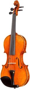 D Z Strad Model 365 Violin 4/4 Full Size with Open Clear Tone with Dominant Strings, Case, Bow, Rosin and Shoulder Rest