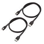 Cable Matters (2 Pack) 6 Gbps SATA III to eSATA Cable - 3 Feet