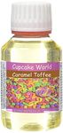 Cupcake World High Strength Liquid Food flavouring concentrates Caramel Toffee 100ml