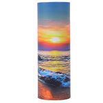 Ocean Sunset Scattering Urn – Biodegradable Scatter Tube for Ashes - Cremation Urn for Adult Ashes (Small)