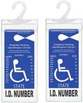 Handicap Parking Placard Holder, Ul